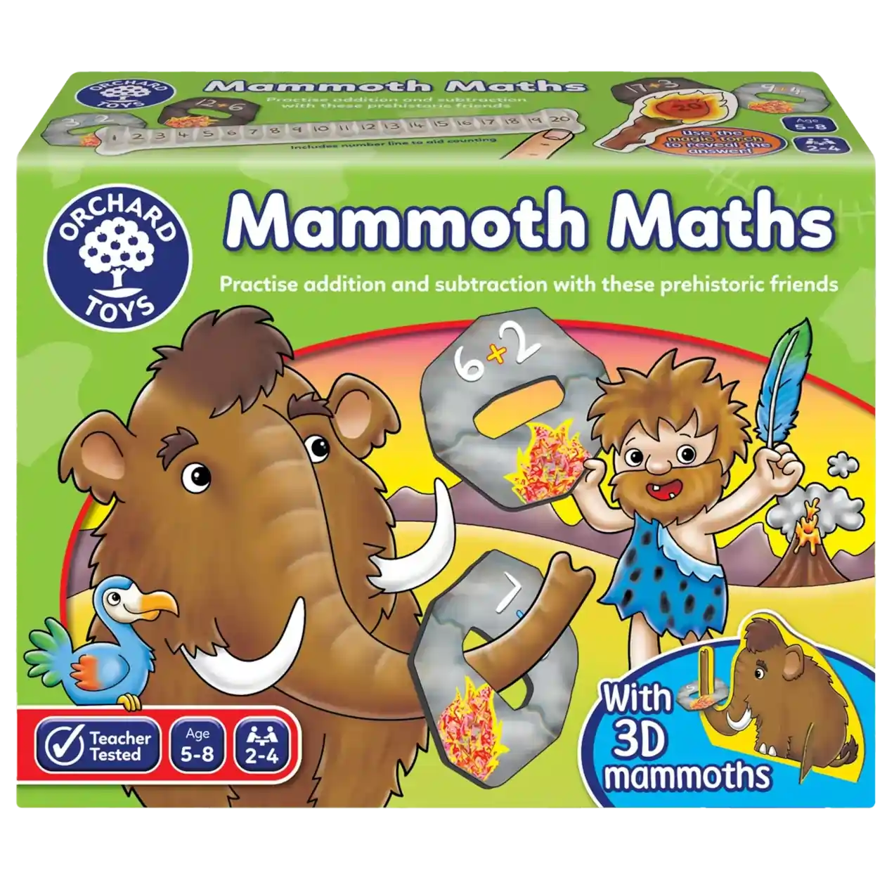 Mammoth Maths Game Orchard Toys