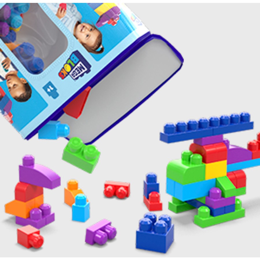 Mega Bloks Bigger Building Bag 150 Pieces Welcome Baby