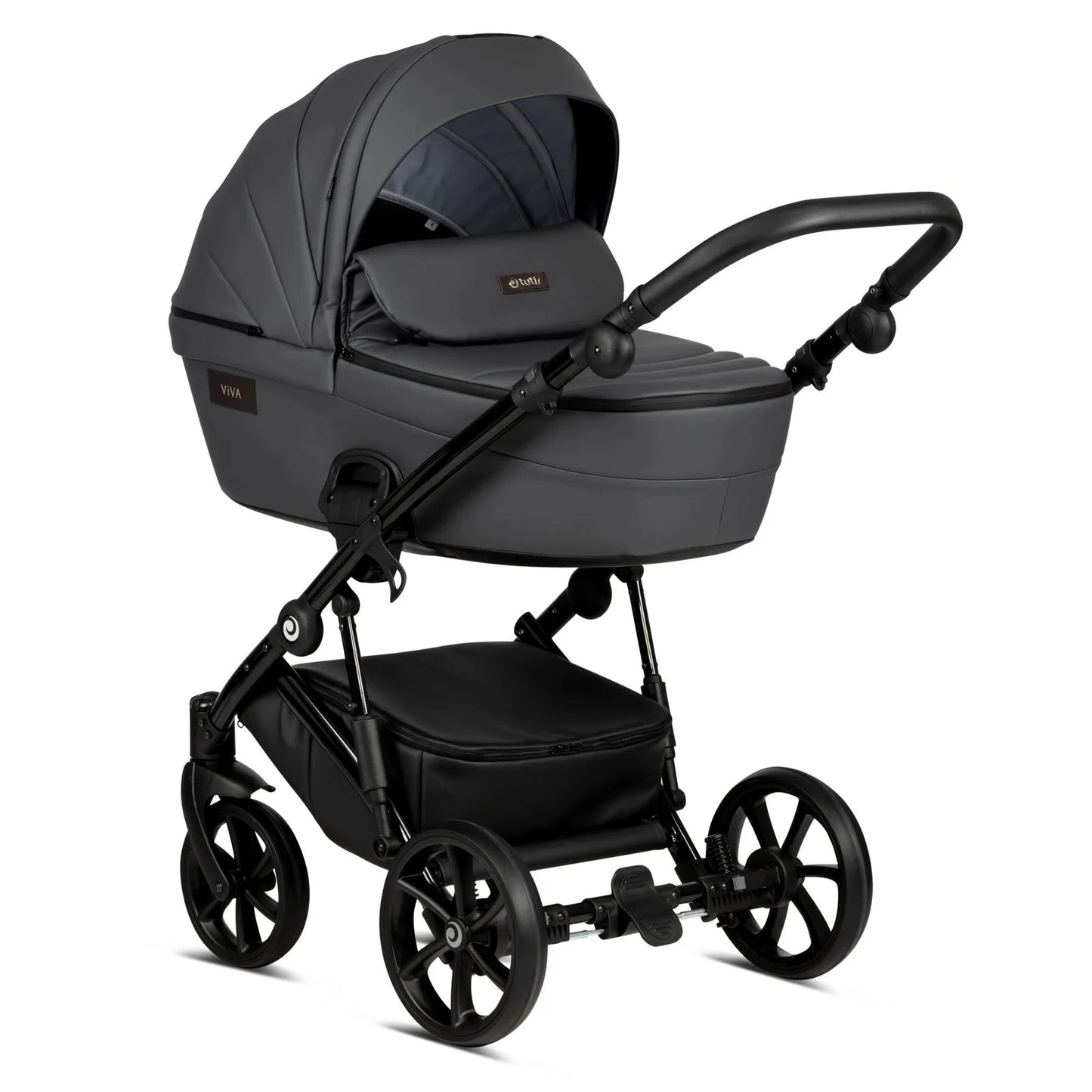 Tutis Viva4 Leather Shadow Grey 087 Travel System 2in1 / 3in1 / 4in1 Tutis Viva4