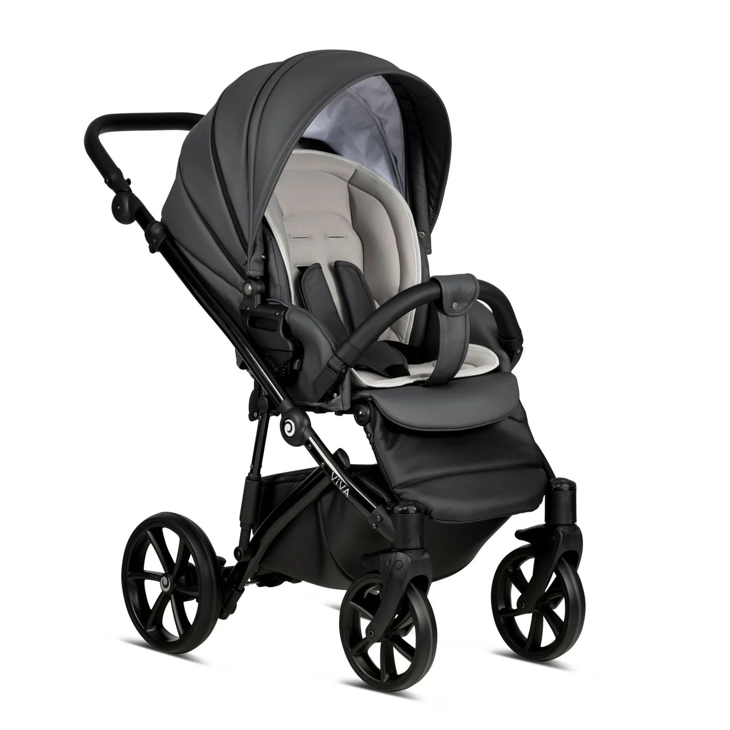 Tutis Viva4 Leather Shadow Grey 087 Travel System 2in1 / 3in1 / 4in1 Tutis Viva4