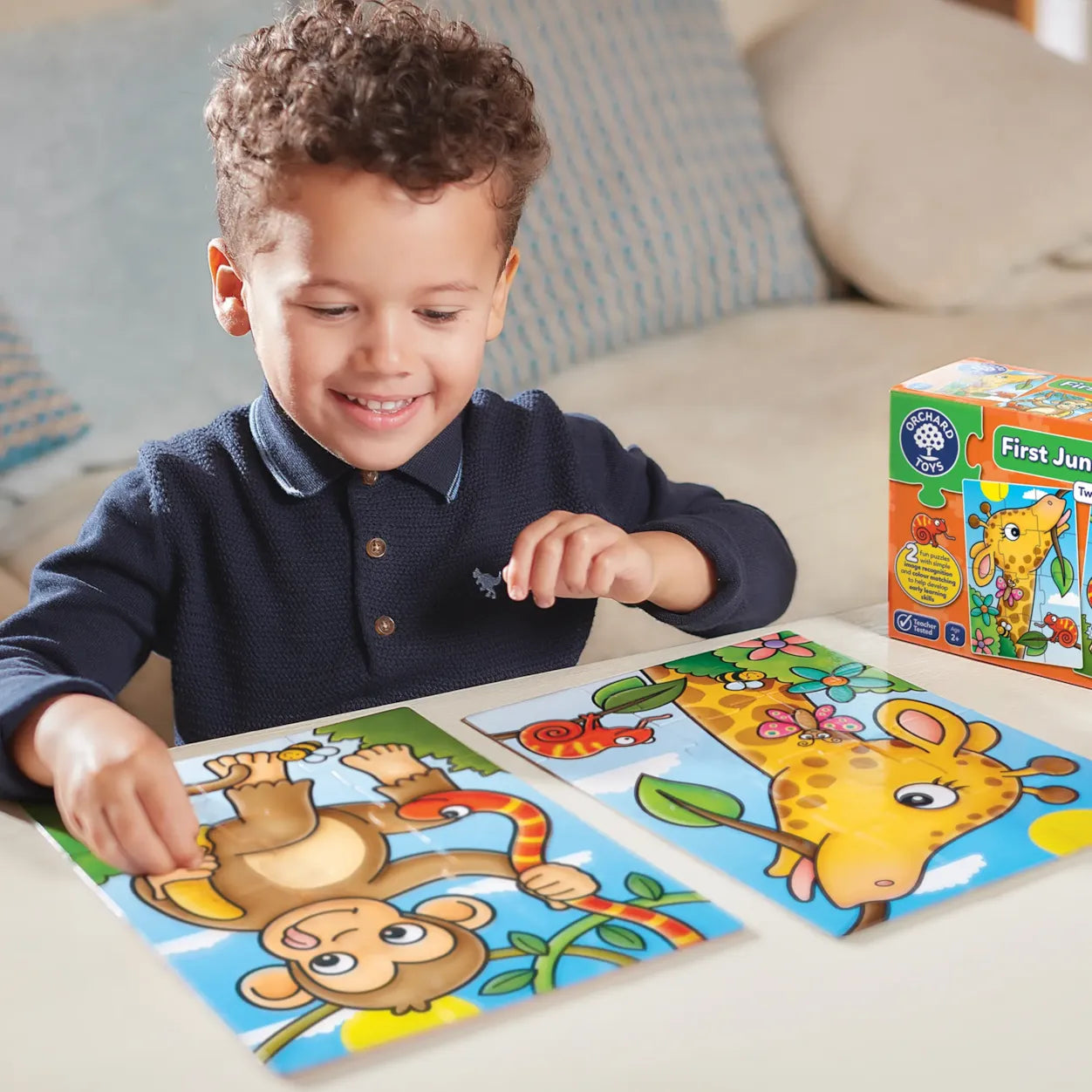 First Jungle Friends Jigsaw Puzzles Orchard Toys