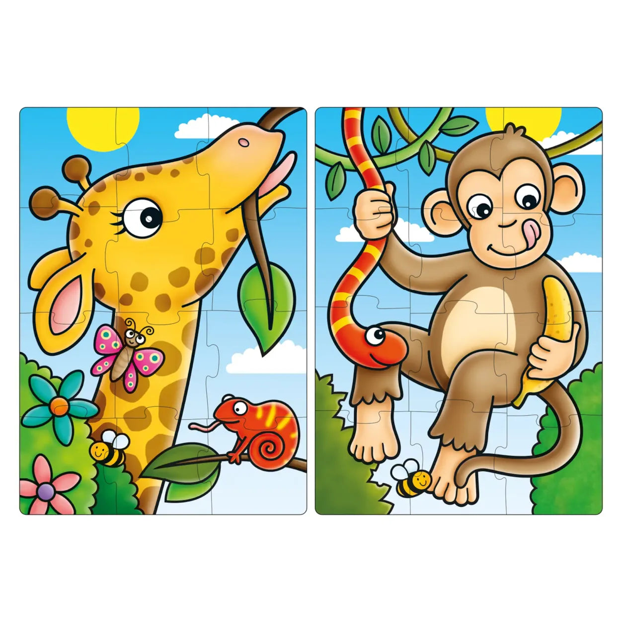 First Jungle Friends Jigsaw Puzzles Orchard Toys