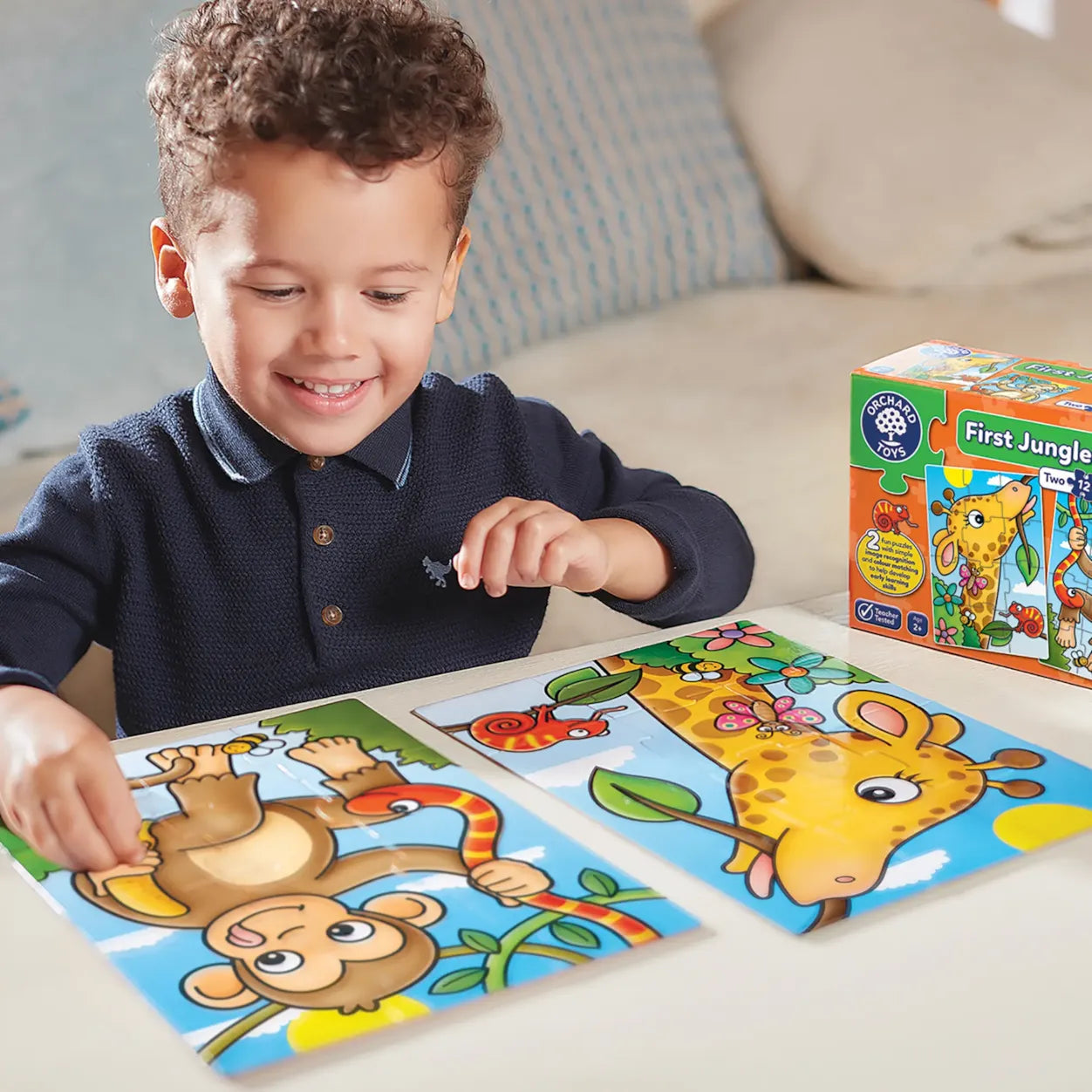 First Jungle Friends Jigsaw Puzzles Orchard Toys