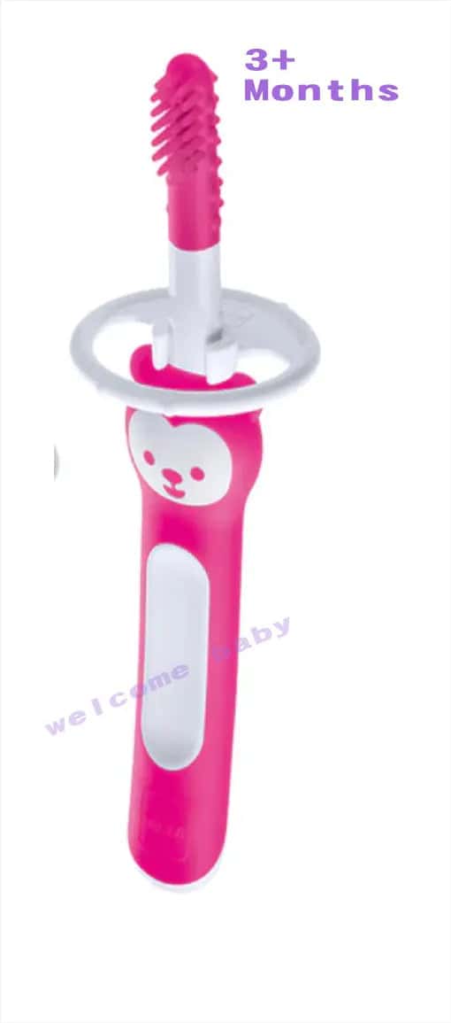 Baby Oral care training Baby's first toothbrush, Dental Care. 3+ Months Mam