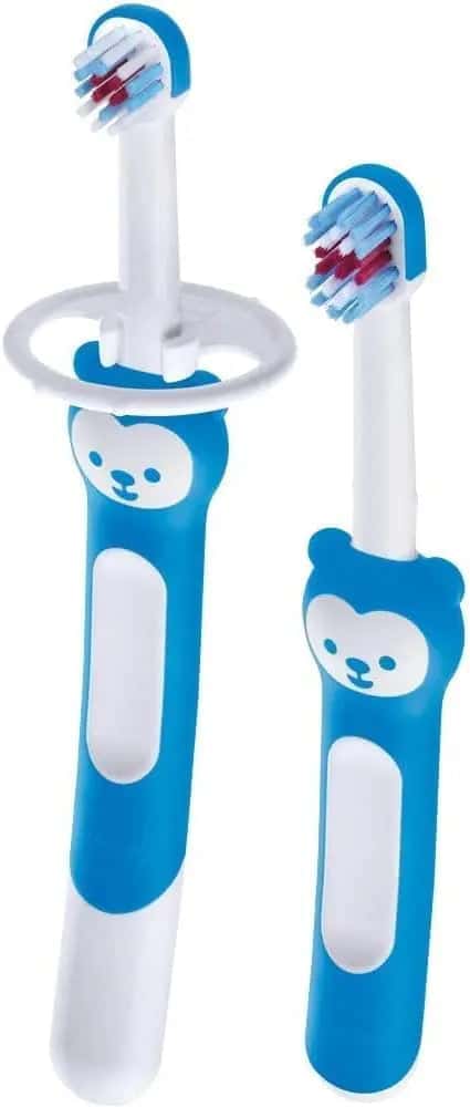 MAM Learn to Brush Set, Baby Training Toothbrush Age 5Months + Mam