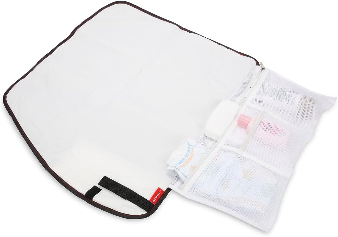 Diono Change 'n Go Cushioned Changing Pad with Storage Pockets, Diono