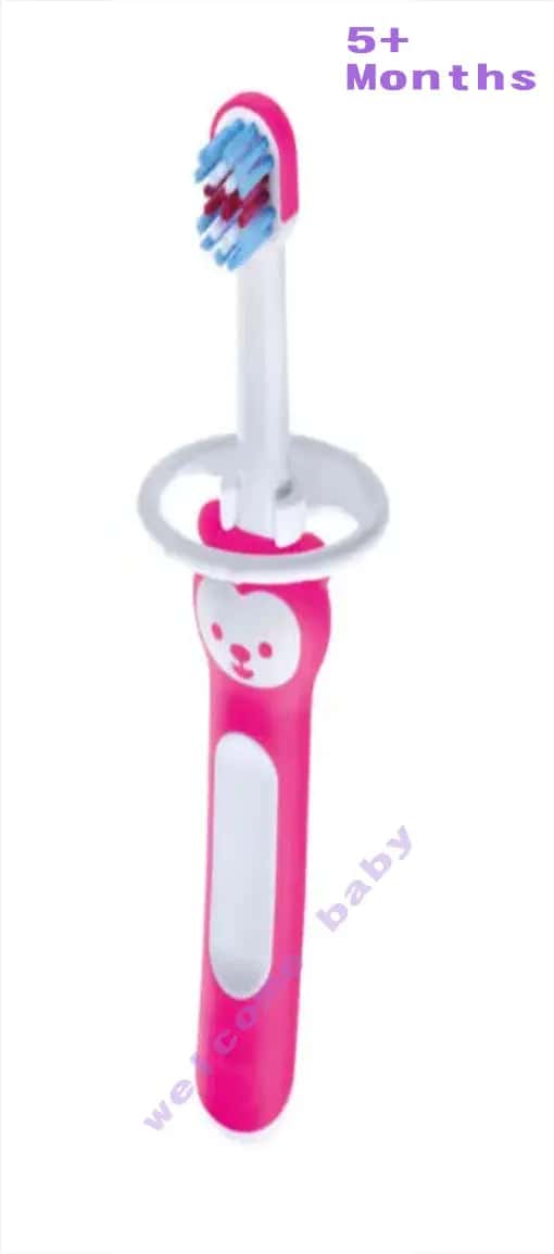 Mam Baby's Brush Toothbrush with Safety Ring, 5 Months+ Mam