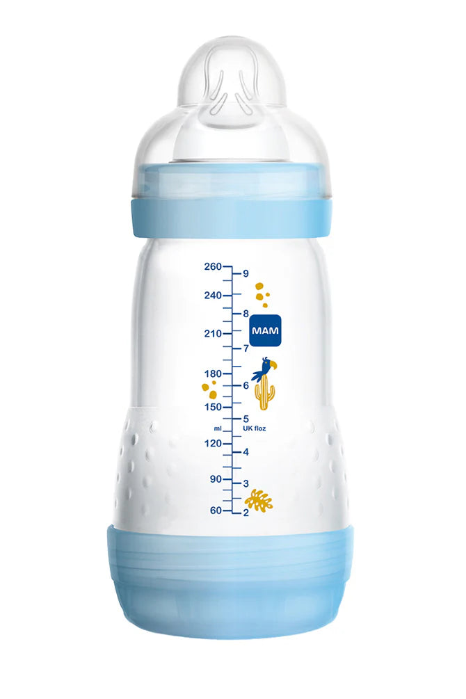 MAM Easy Start Anti-Colic Bottle 260ml 3Pk IVORY 2 Months + Mam