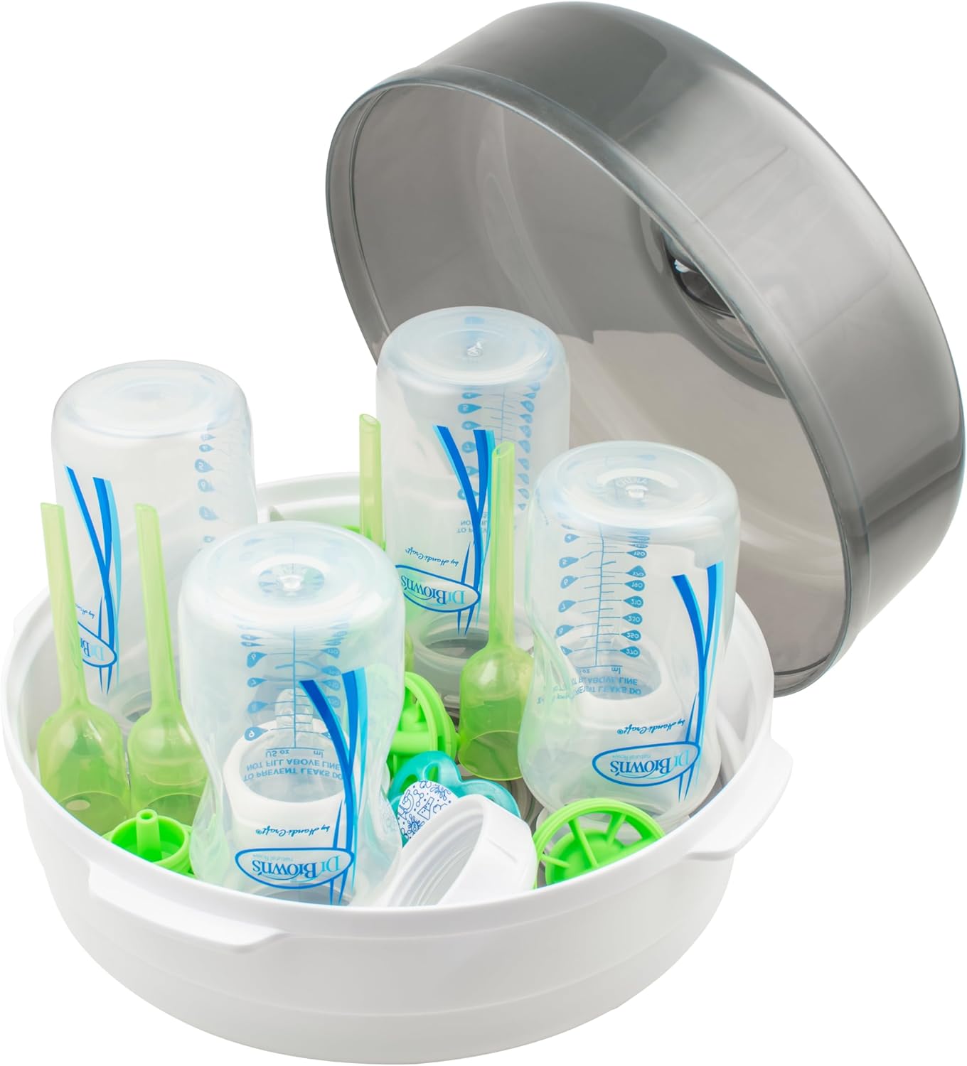 Dr. Brown's Options Plus Anti-Colic Feeding Baby Bottles for Newborn Giftset Dr Browns