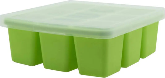 NUK Food Cube Tray with Lid for Freezing Baby Food | 6 Months+ NUK