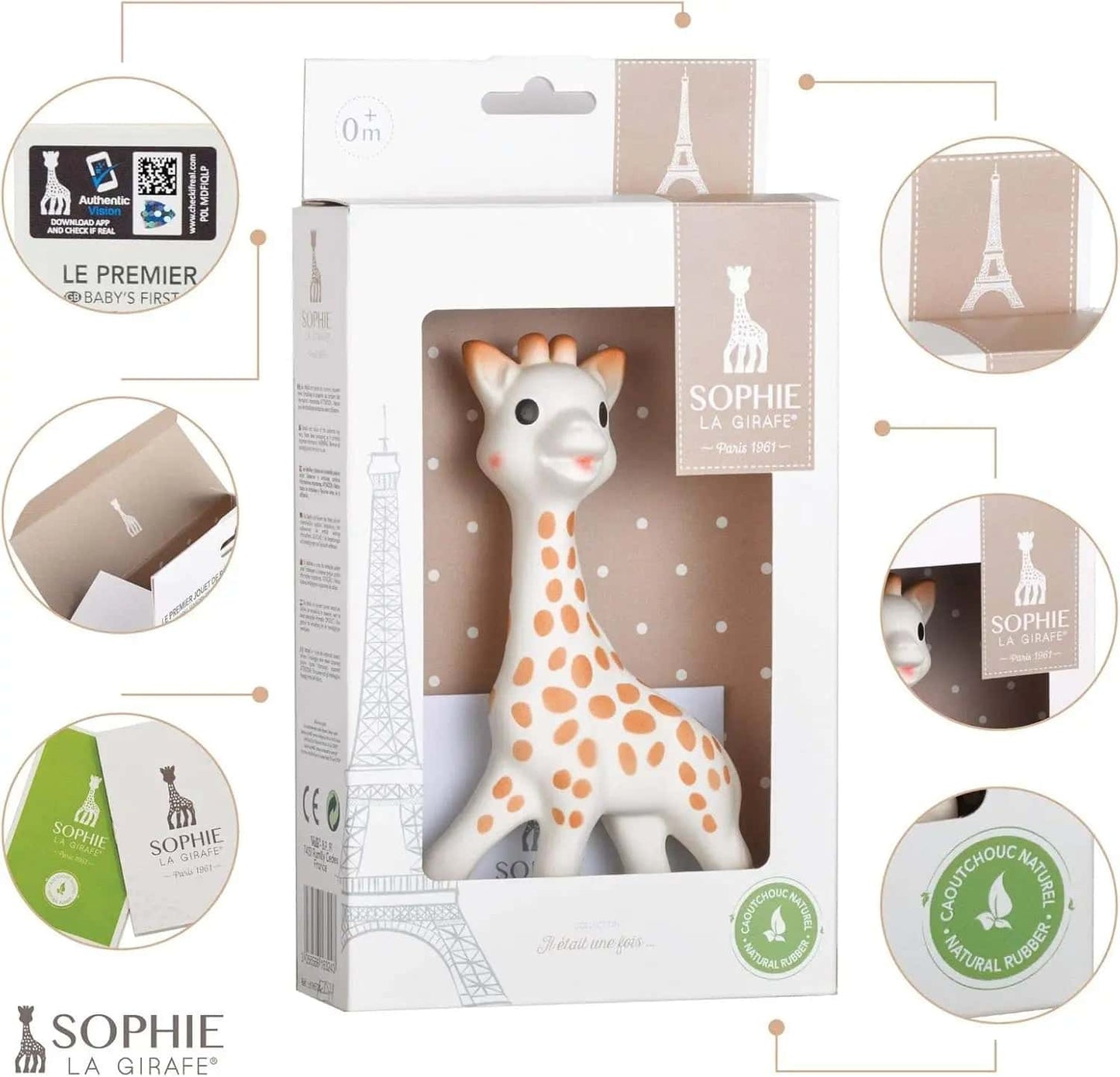 Sophie la Girafe Original Baby Teething Toy Sophie La Girafe