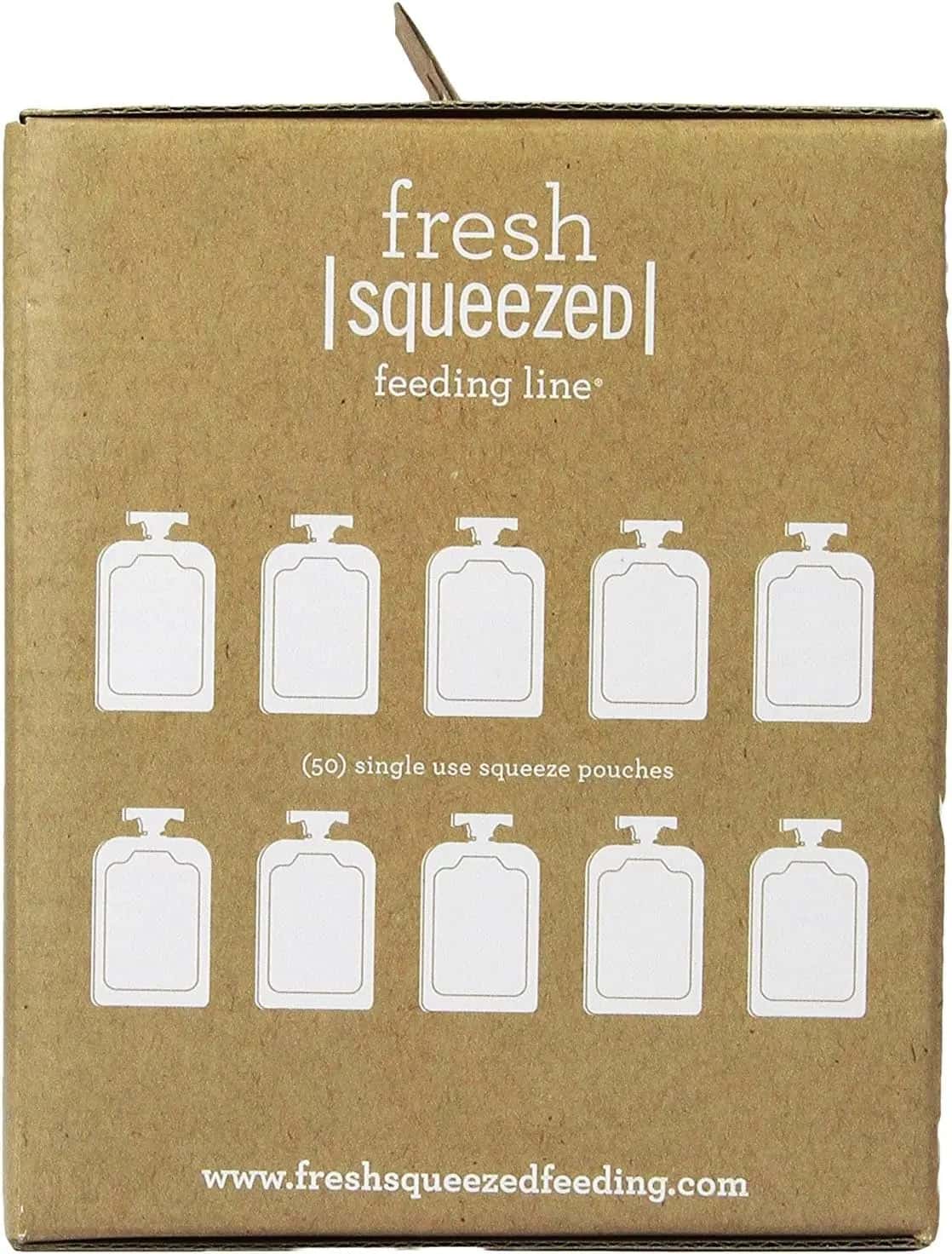 Infantino Squeeze Pouches, 4-Fl Oz, 50 count 4Moms
