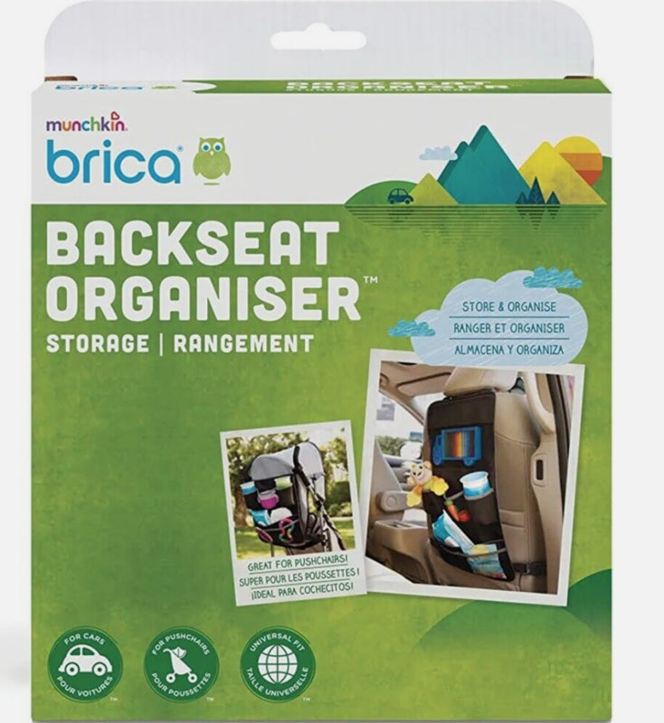 Munchkin Brica Backseat Organiser Storage and Arrangement Black Colour Hanley Wholesale Hanley Wholesale (56) Munchkin
