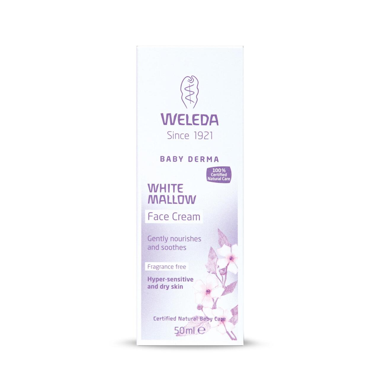 Weleda Baby White Mallow Face Cream. 50ml Weleda