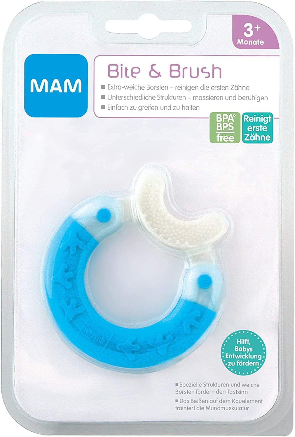 Mam Bite & Brush Teether 3M+ Mam
