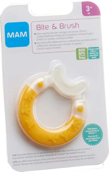 Mam Bite & Brush Teether 3M+ Mam