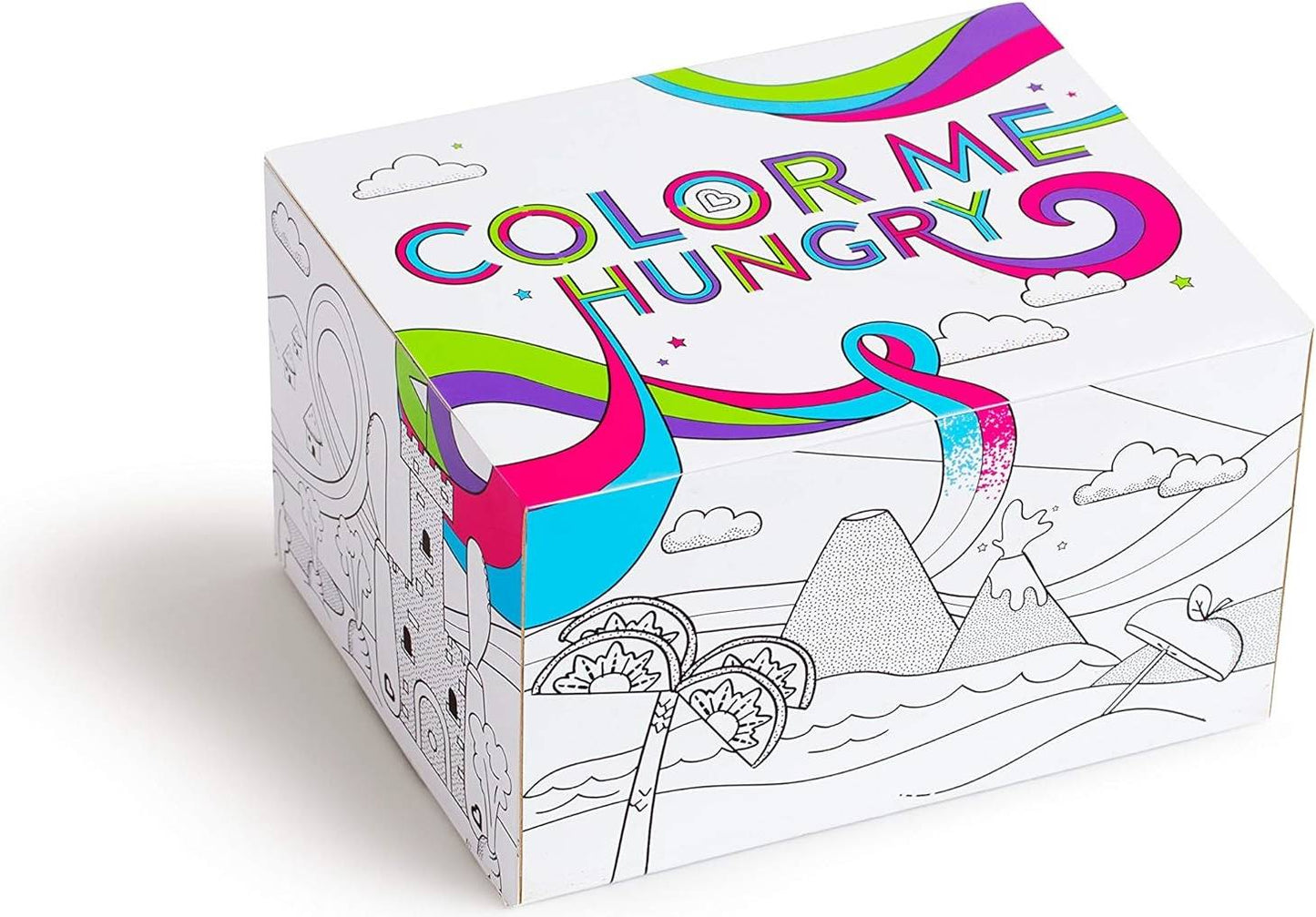 Munchkin Colour Me Hungry Splash 7-Piece Toddler Dining Gift Set. Munchkin