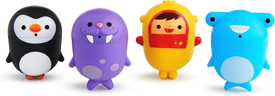 Munchkin Easy Clean Mould Free Bath Squirts, Pack of 2 Munchkin