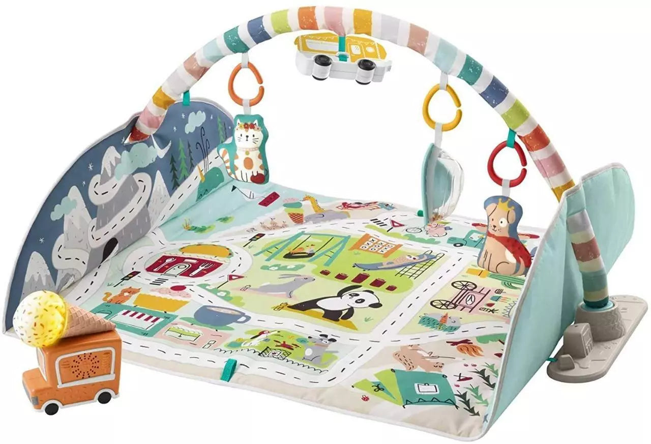 Fisher-Price Activity City Gym to Jumbo Play Mat Fisher Price