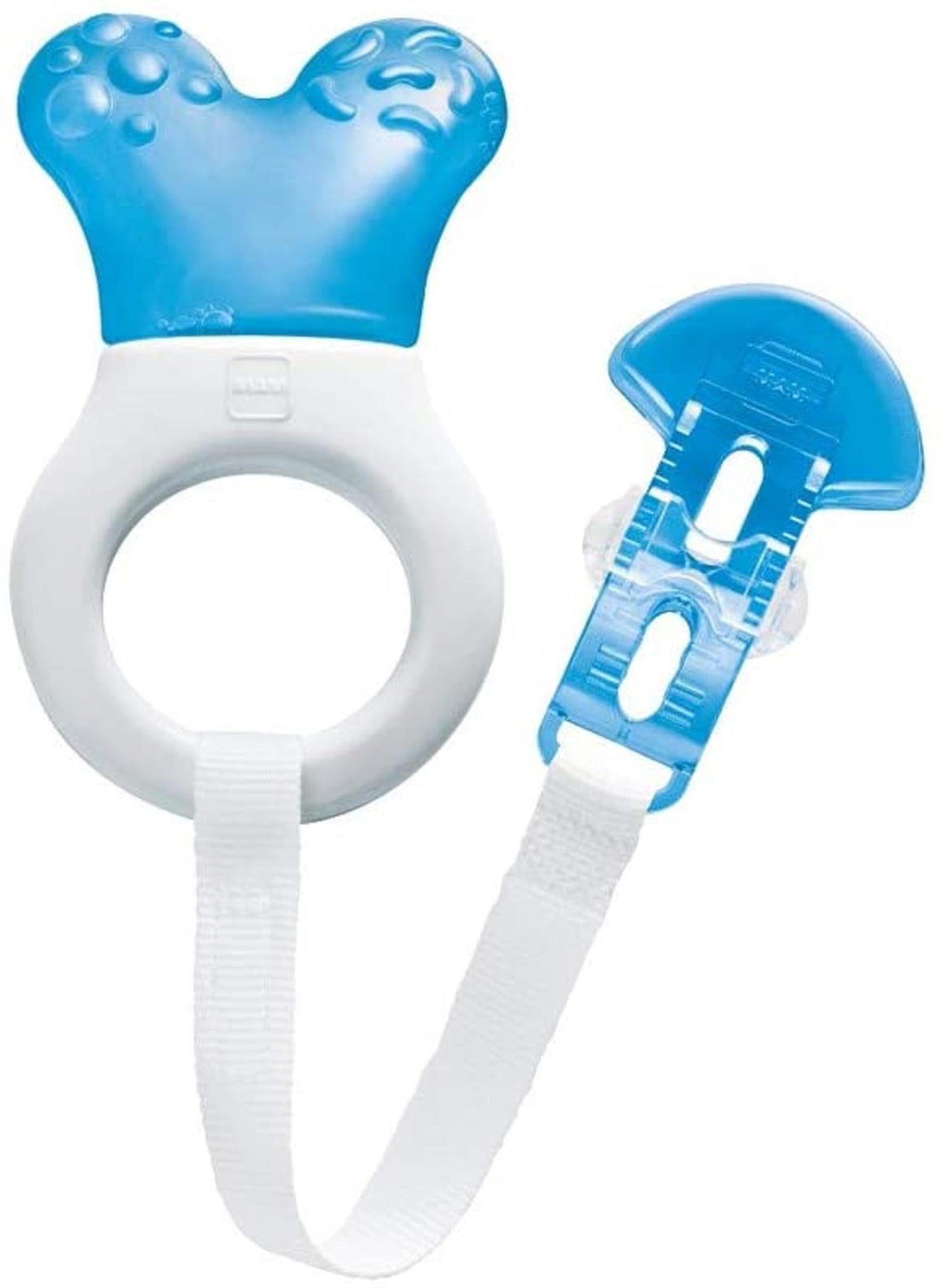 MAM Teething Gums Cooler and Clip Mini Blue Mam