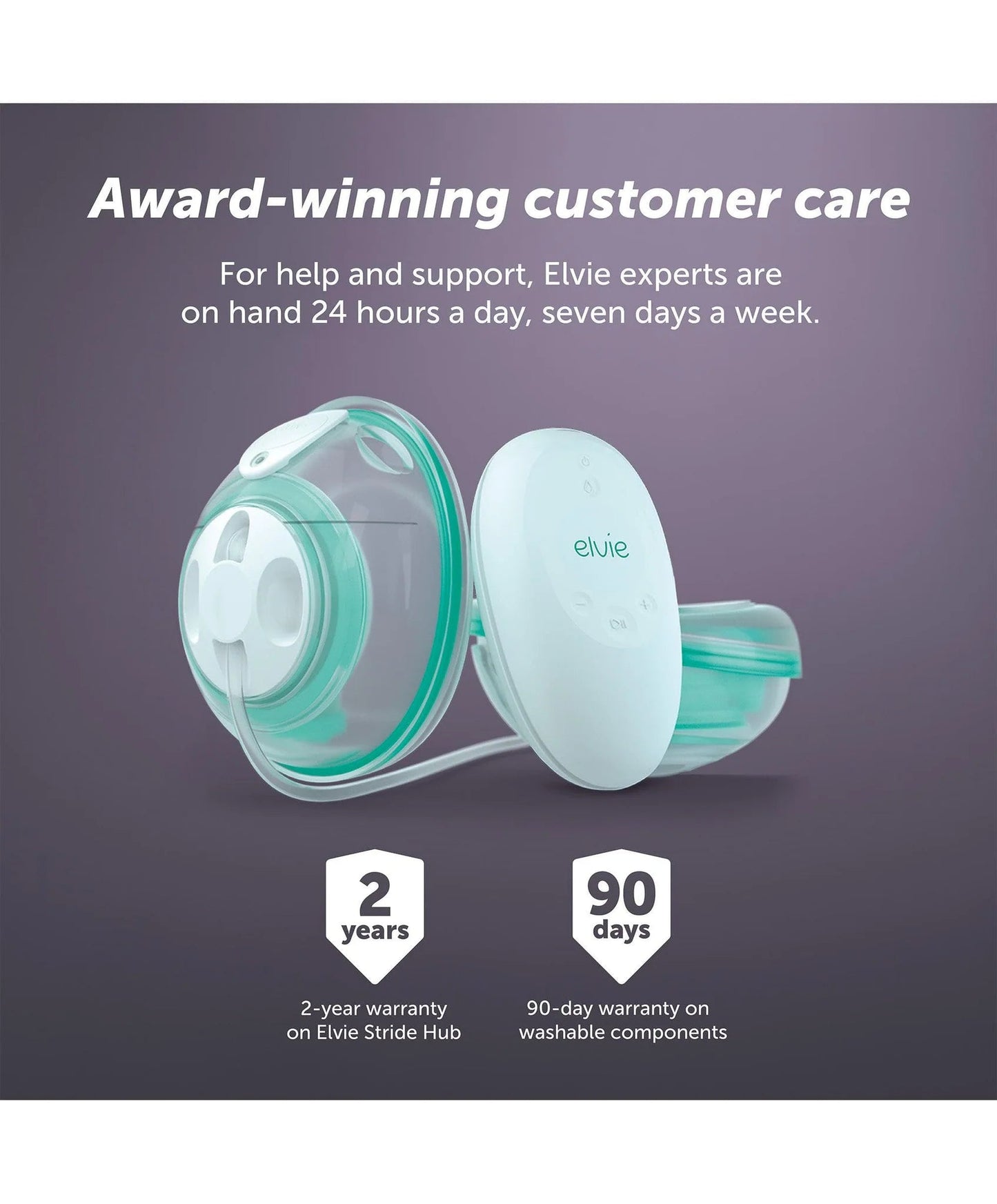 Elvie Stride Double Electric Breast Pump Elvie
