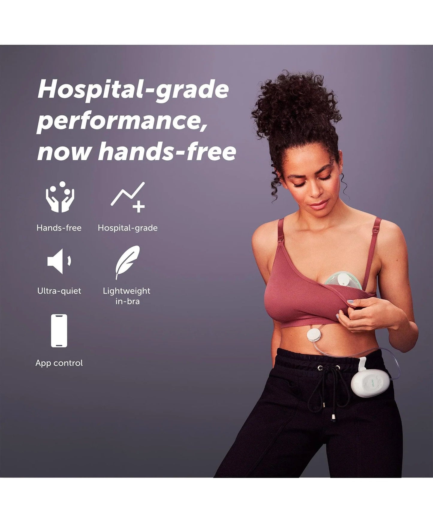 Elvie Stride Double Electric Breast Pump Elvie