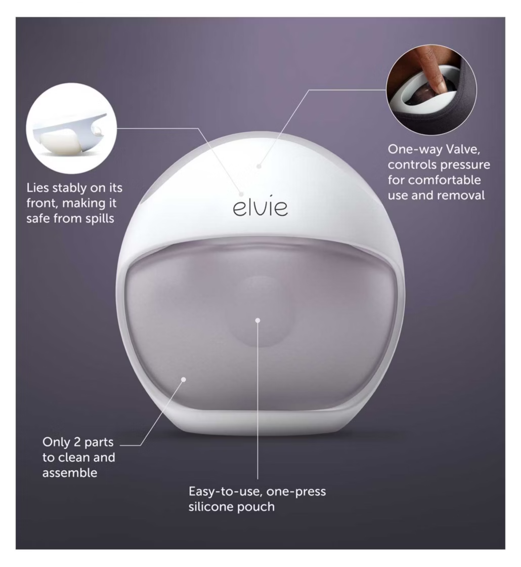 Elvie Curve Silicone Breast Pump Elvie