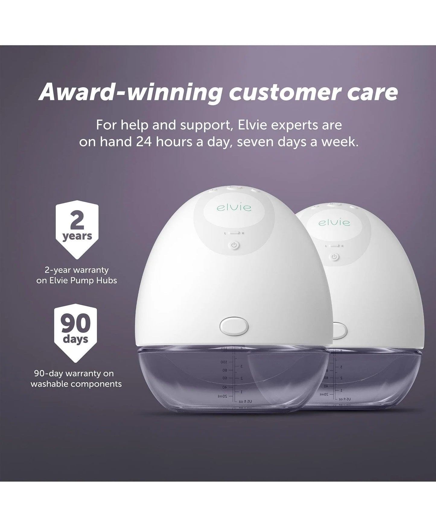Elvie Double Electric Breast Pump Elvie