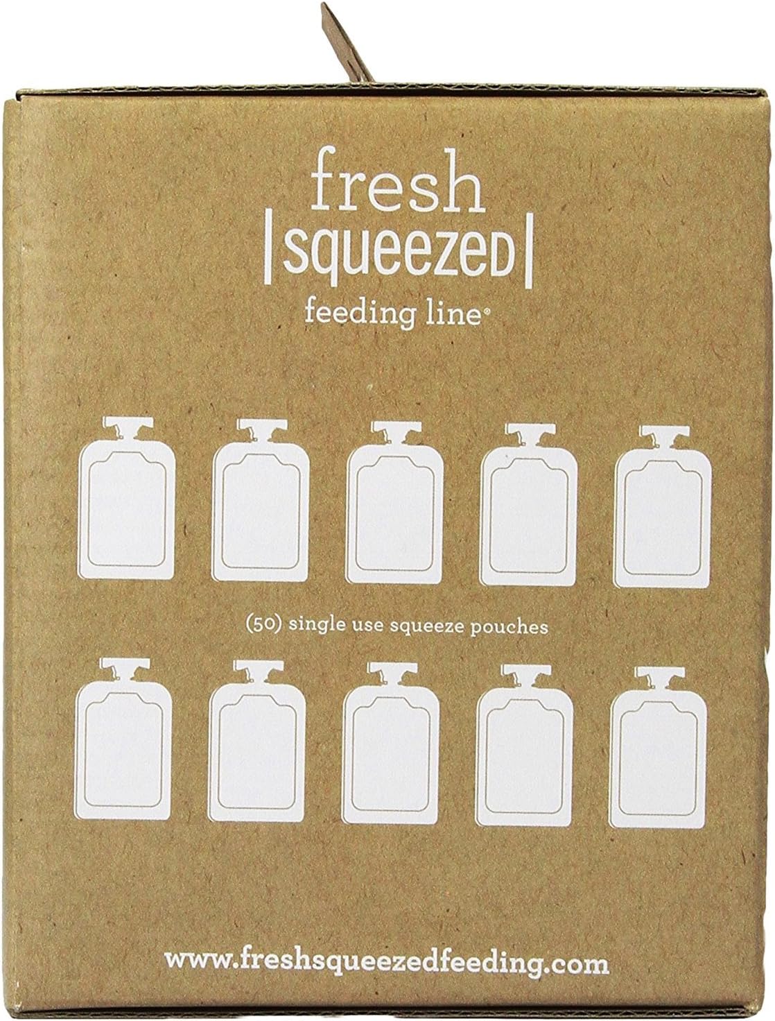 Infantino Squeeze Pouches, 4-Fl Oz, 50 count Infantino