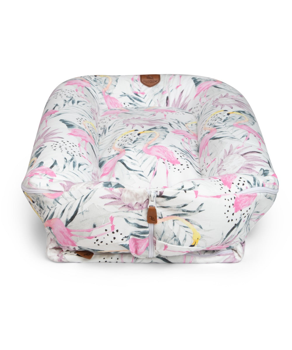 Babynest Viking Cave Flamingo Dreams EcoViking