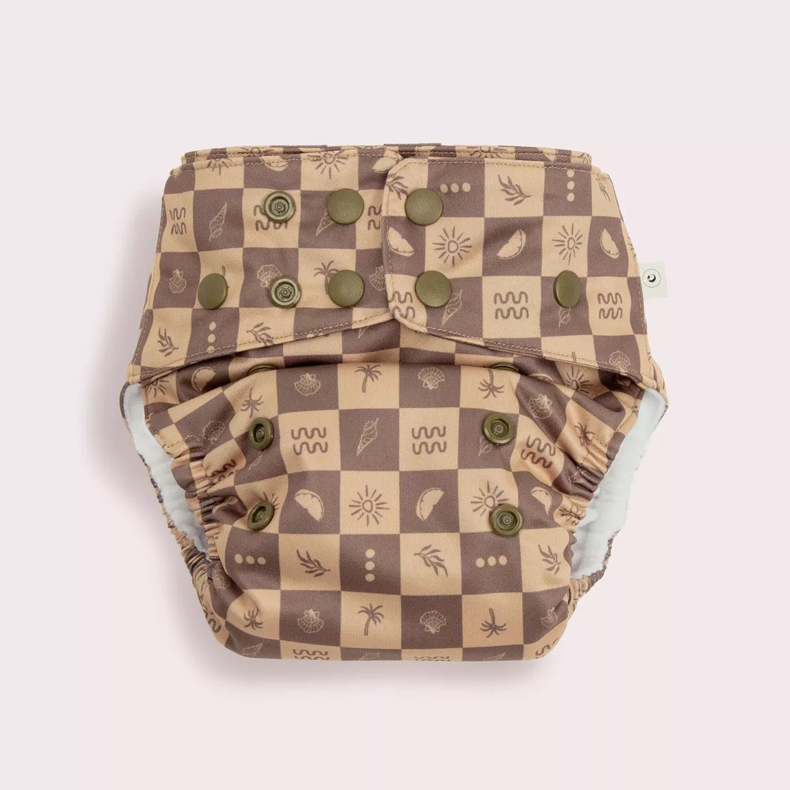 EcoNaps Island 2.0 Modern Cloth Nappy x 1 Econaps