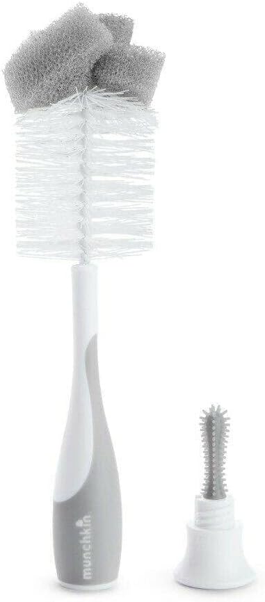 Munchkin Baby Newborn Bottle Valve and Teat Brush Cleaning 2 in 1 Munchkin