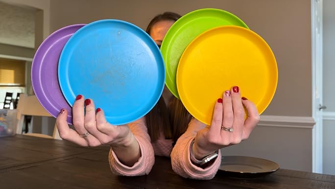 Munchkin Pack of 4 Multi-Coloured Plate Munchkin