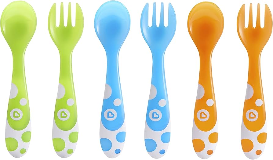Munchkin Multi Forks And Spoons - 6-Pack. 12m+ Munchkin