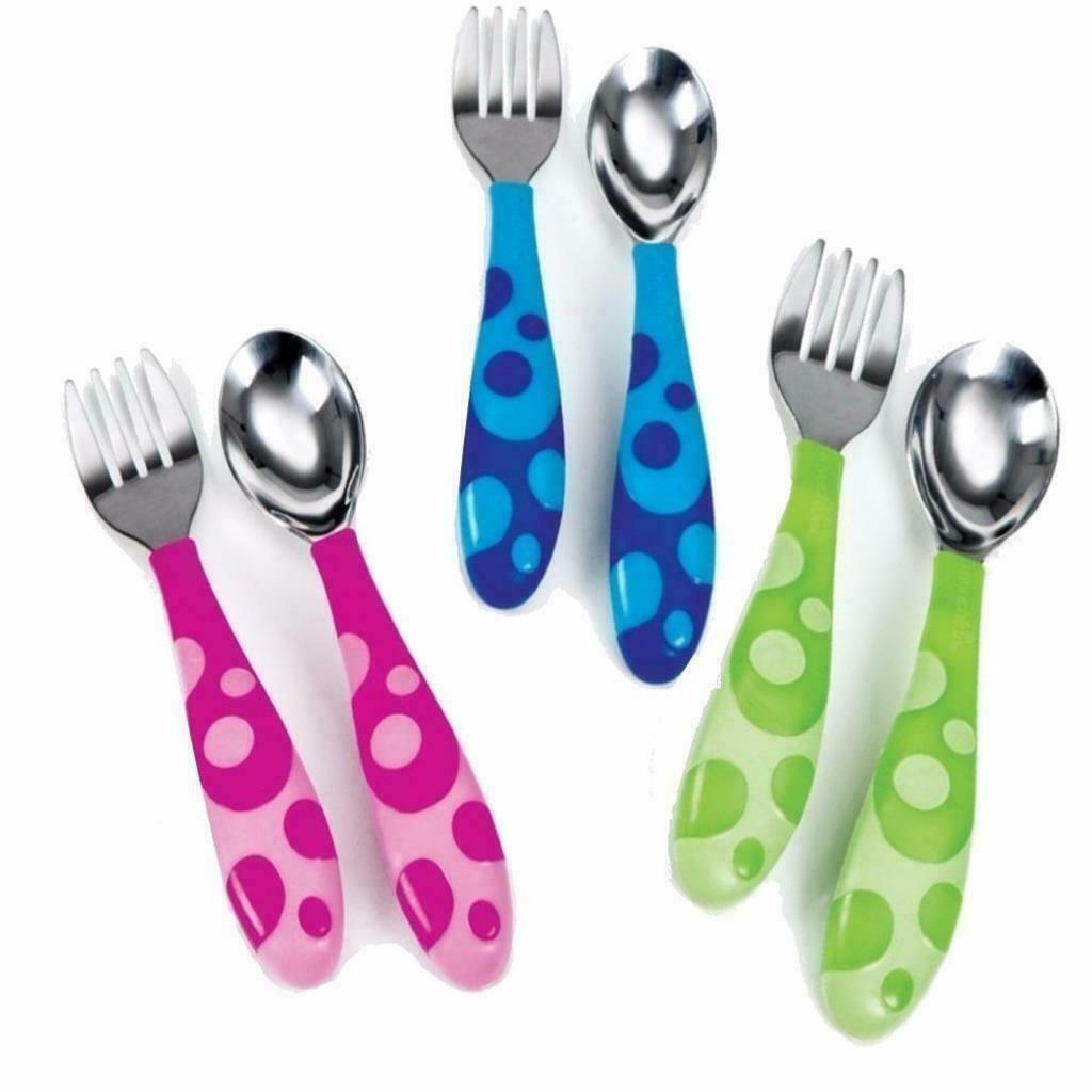 Munchkin Toddler Fork & Spoon Set Munchkin