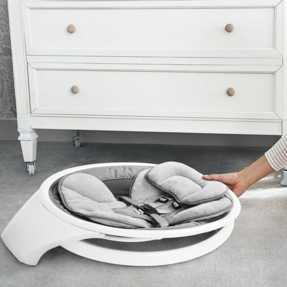 Munchkin Bluetooth Enabled Lightweight Baby Swing with remote control. Munchkin