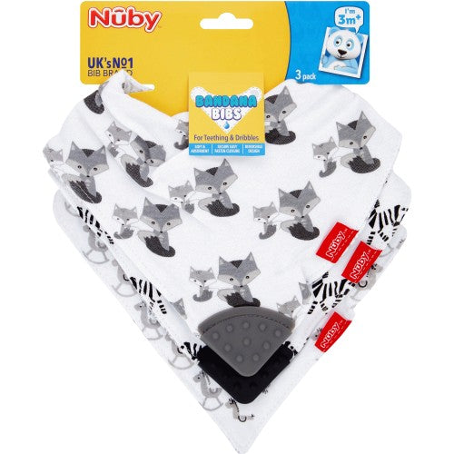 Nuby - Teething Bandana Bibs Nuby