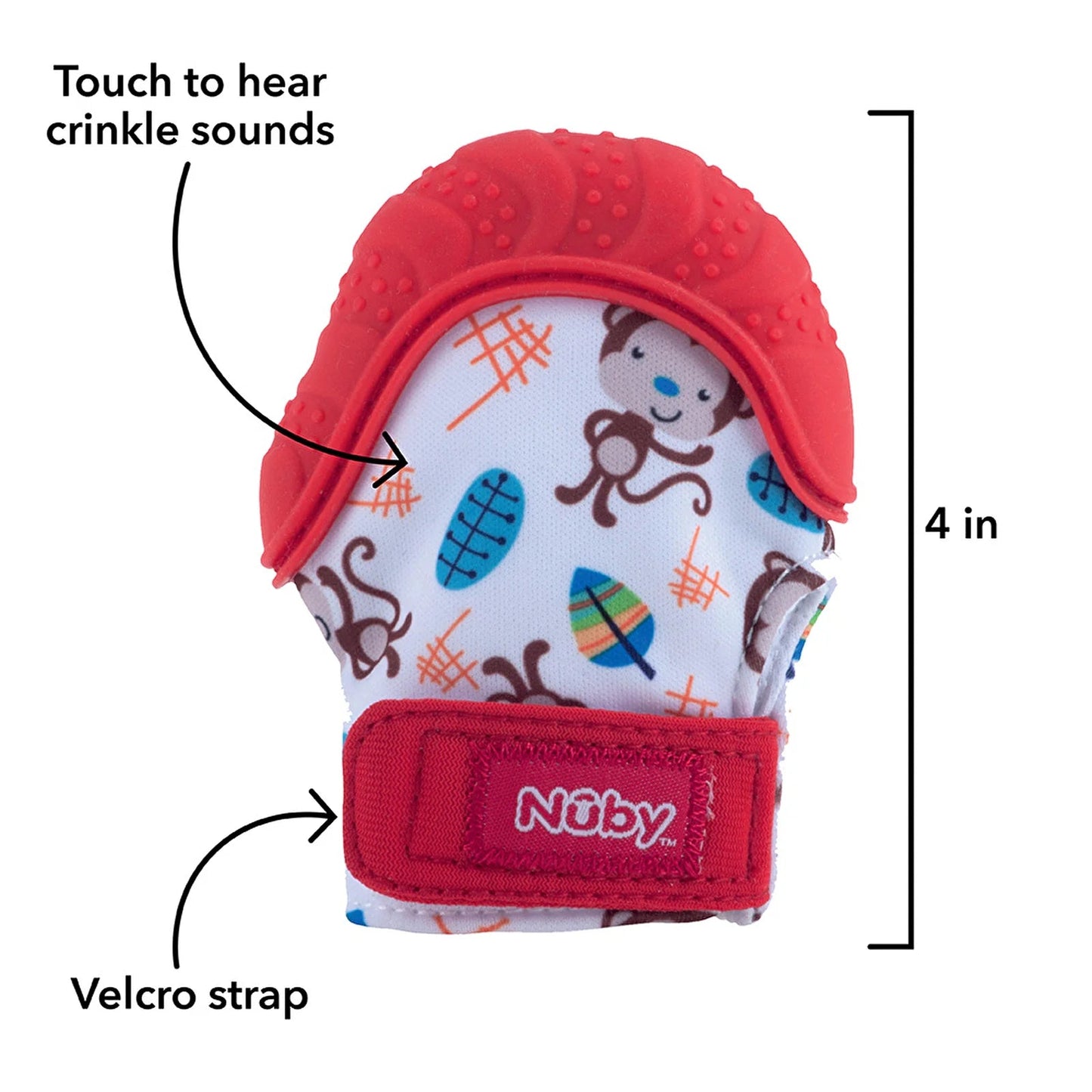 Nuby Teething Mitt Assortment Nuby