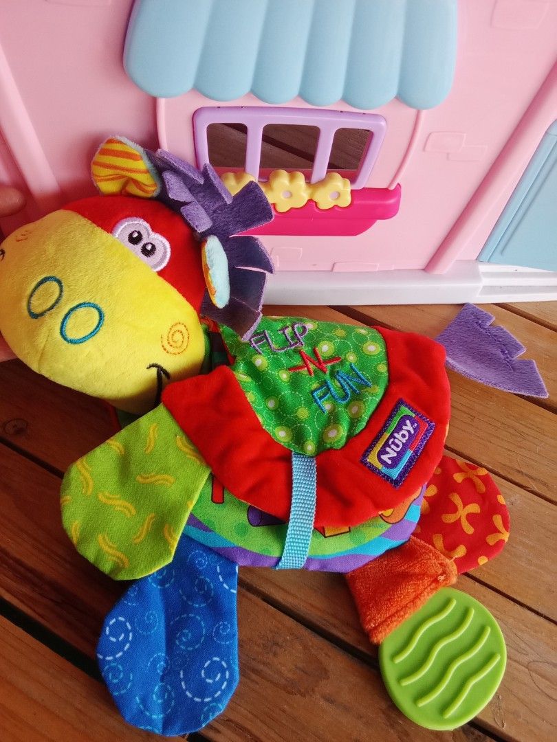 Flip Flop Book Teether Toy Nuby