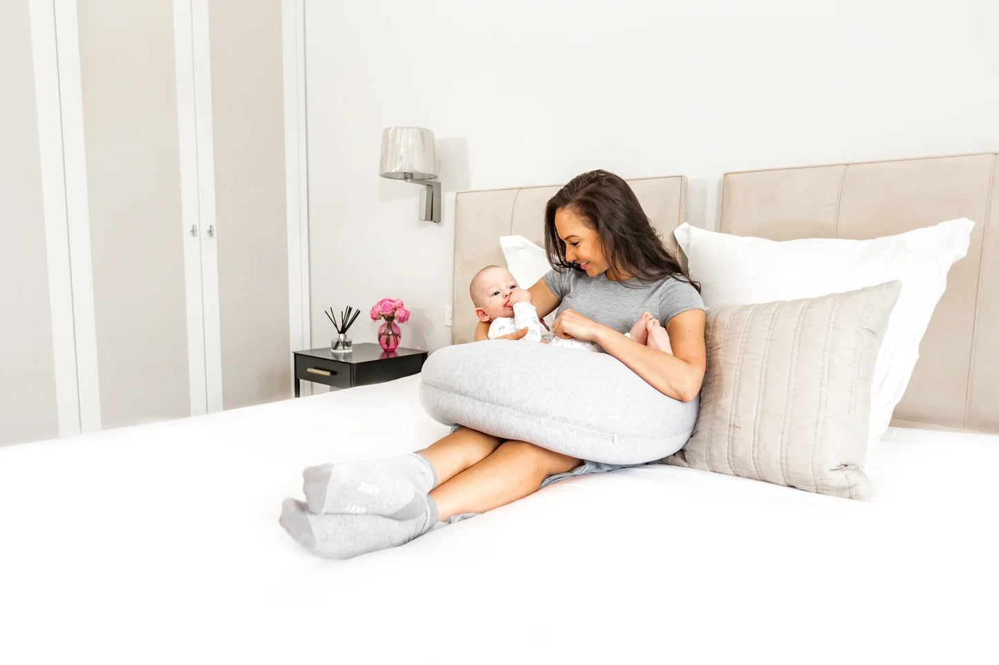 NEW: Kolbray Nursing Pillow - Grey Kolbray