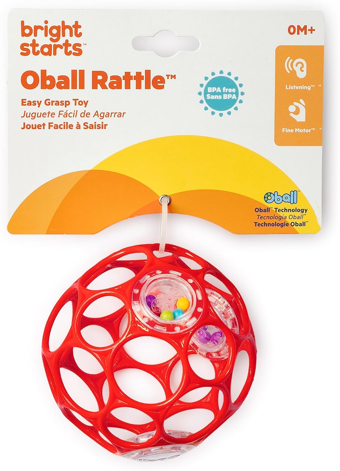 Bright Starts Oball Rattle Easy-Grasp Toy Bright Strarts