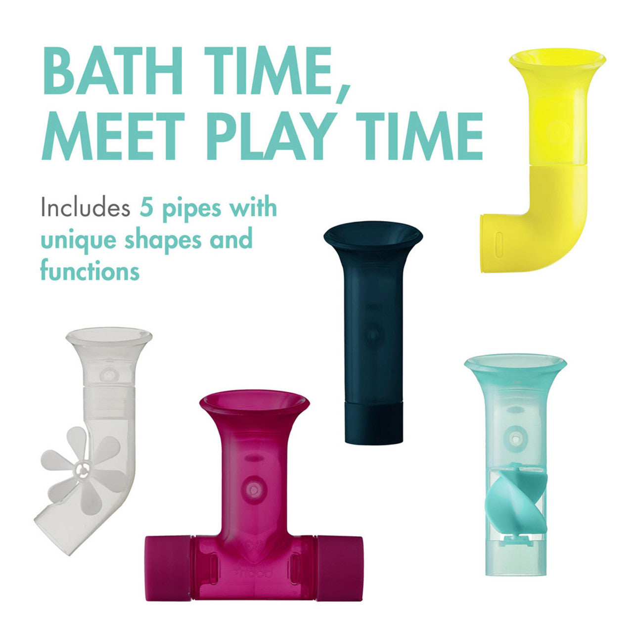 Boon PIPES Building Bath Toy Set Boon