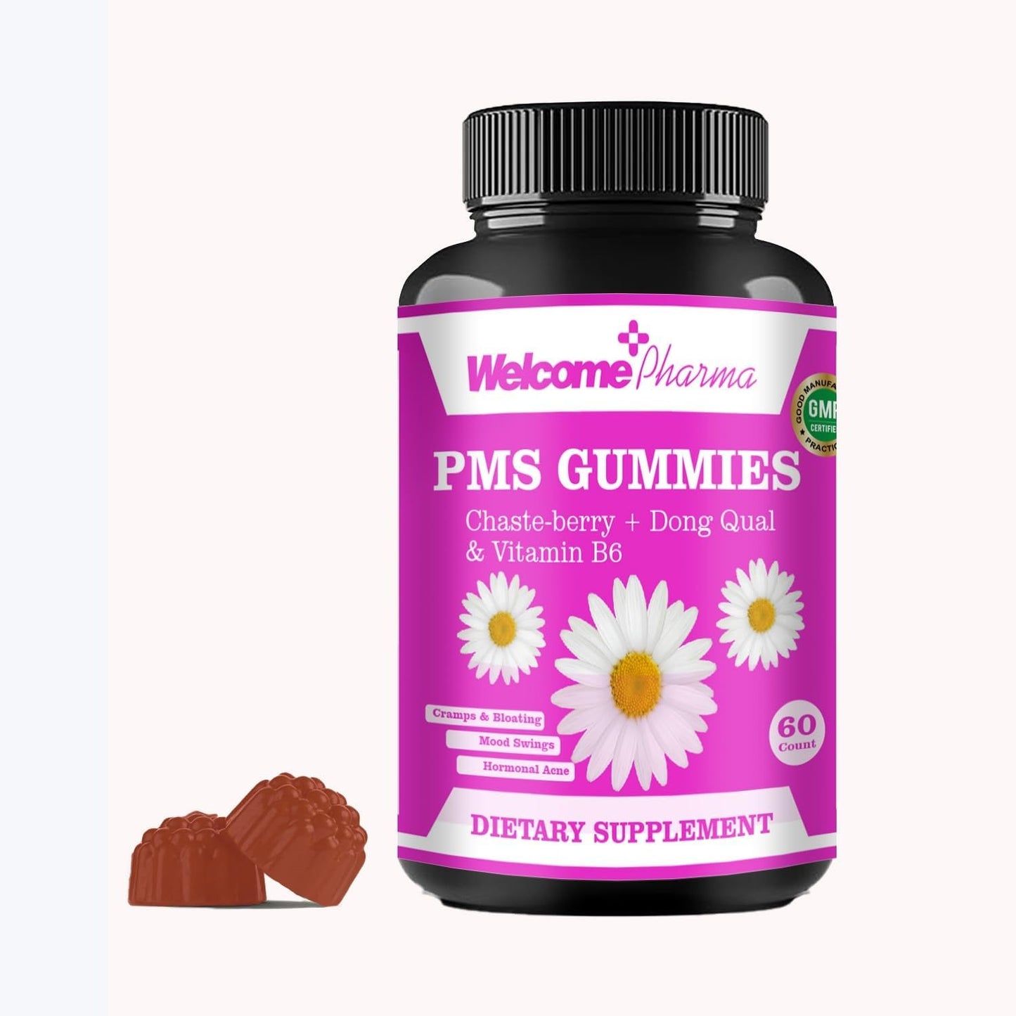Welcome Pharma PMS Hormone Balance for Women Gummies Welcome Pharma