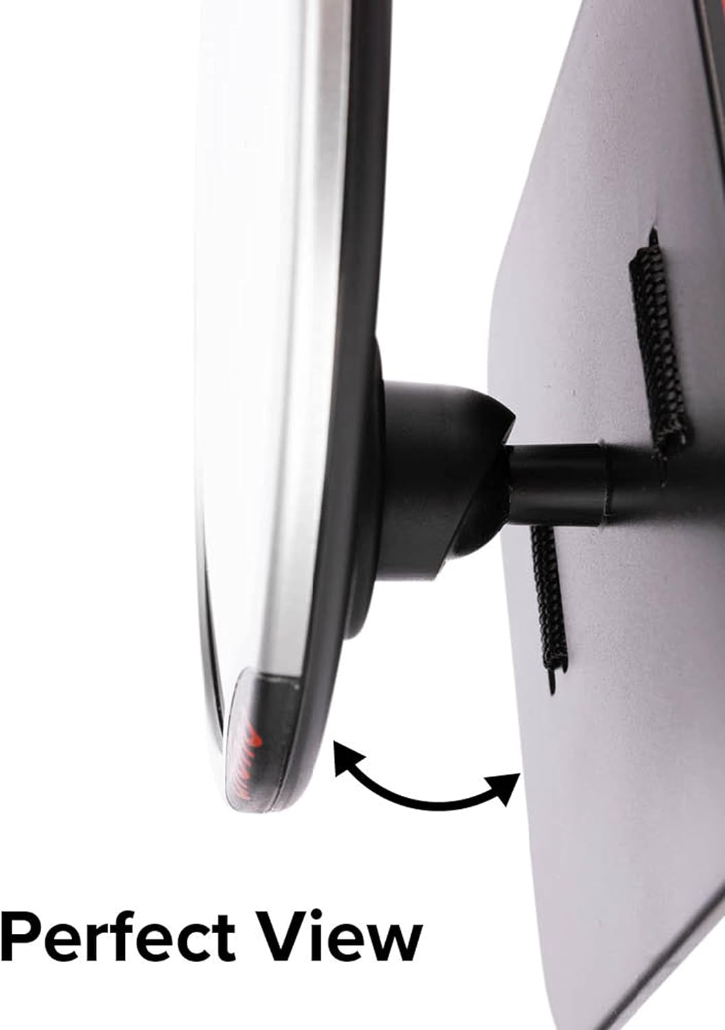 Diono Easy View™ Baby Car Mirror, Safety Car Seat Mirror for Rear facing Infant, Fully Adjustable With 360° Diono