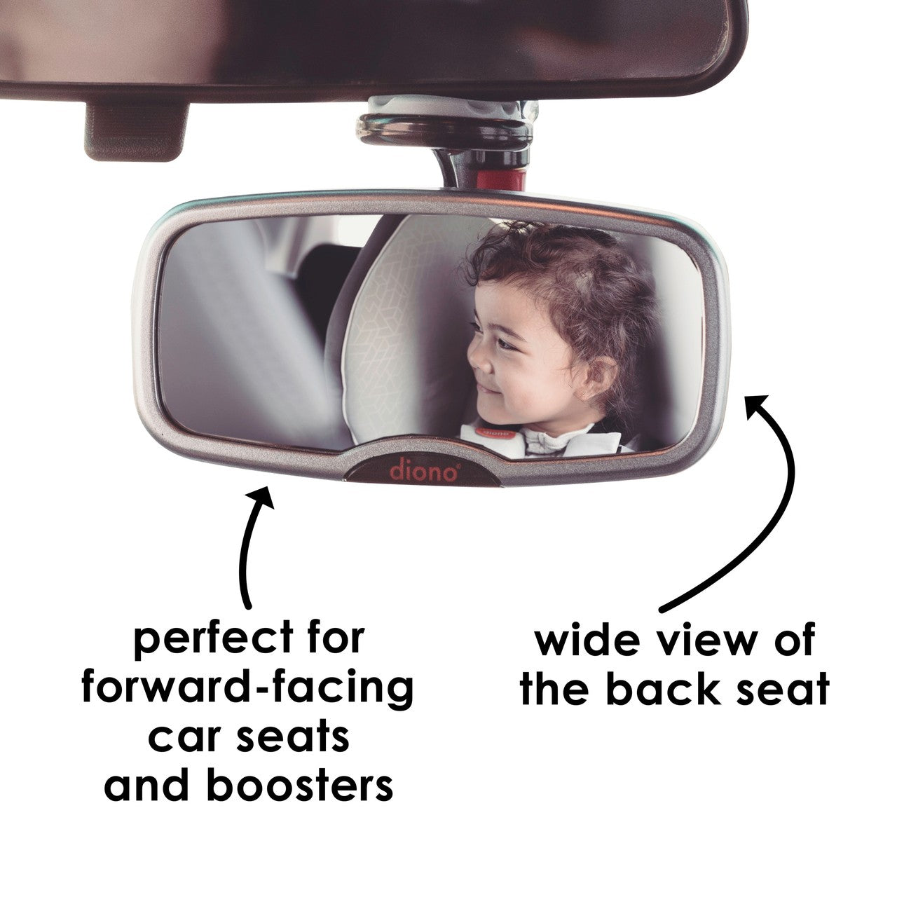 Diono See Me Too Rear View Baby Mirror for Car Diono