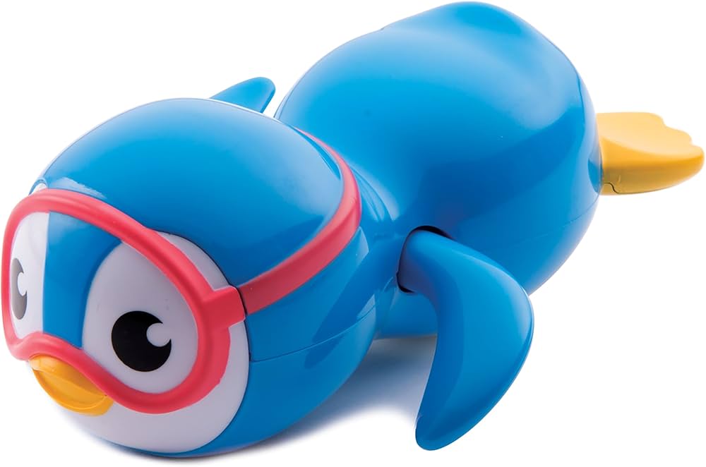 Munchkin Wind Up Swimming Penguing Scuba Buddy Bath Toy Munchkin