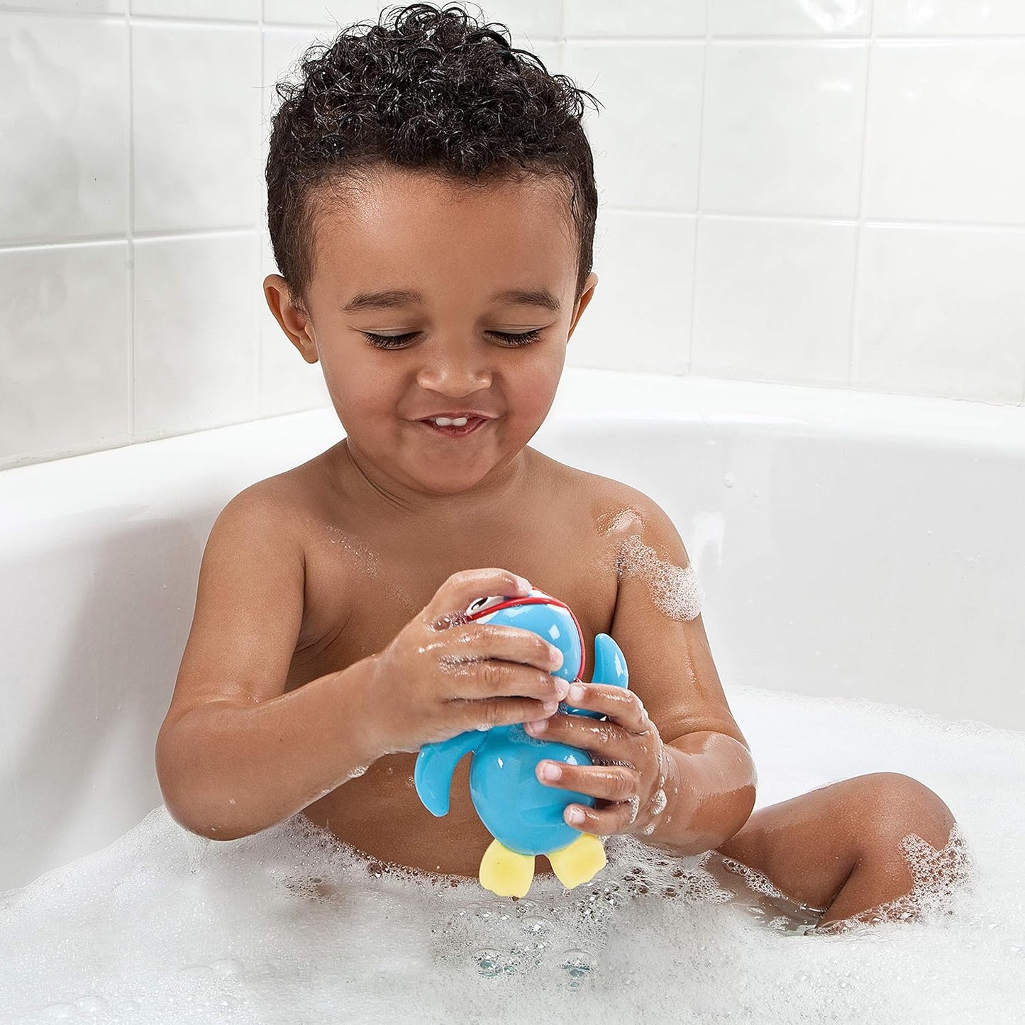 Munchkin Wind Up Swimming Penguing Scuba Buddy Bath Toy Munchkin