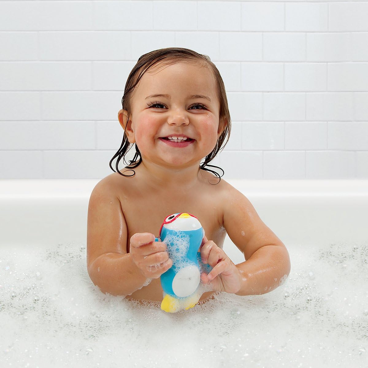 Munchkin Wind Up Swimming Penguing Scuba Buddy Bath Toy Munchkin