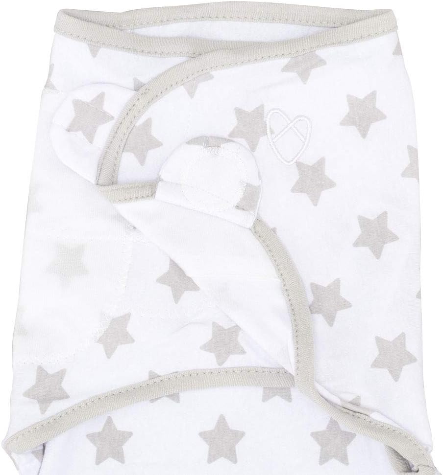 Summer Infant - Swaddleme SM 1PK Gray Star Cotton Original Summer Infant