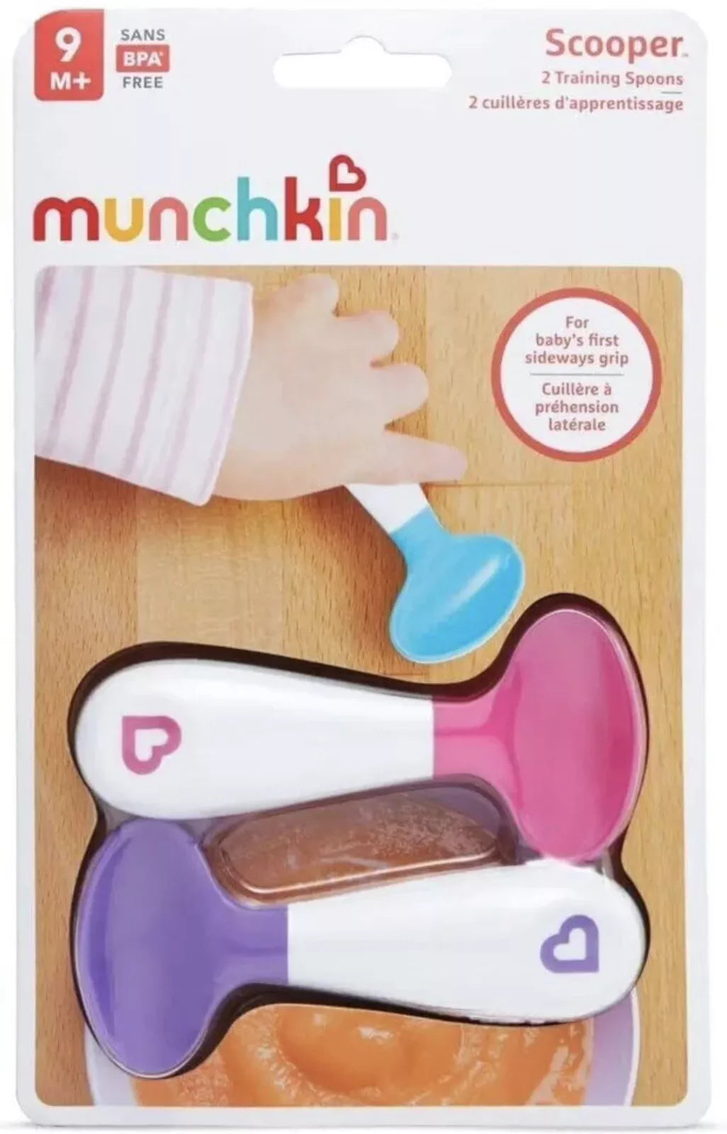 Munchkin Infant Scooper Spoons, Blue/Green Munchkin